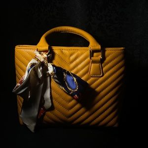 A beautiful yellow bag